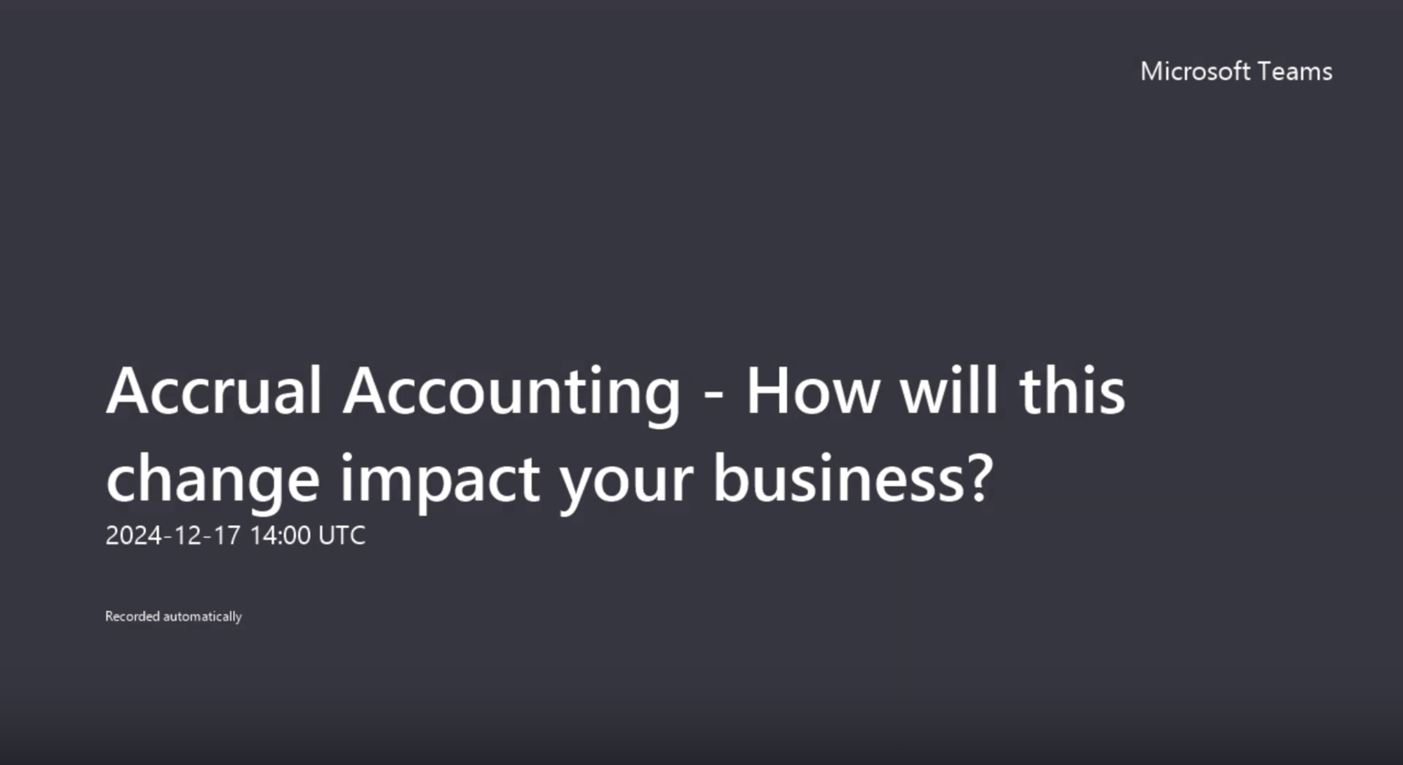 Accrual Accounting Webinar Cover